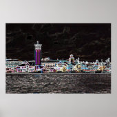 Poster Neon Nassau (Devant)