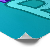 Poster Neon Paintball Warrior  (Coin)