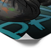 Poster Neon Paintball Warrior  (Coin)