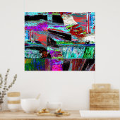 Poster – Neon Pulse (Cuisine)