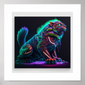 Poster Neon Sphinx (Devant)