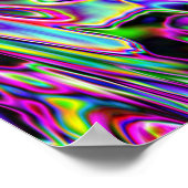 Poster Neon Swirls (Coin)