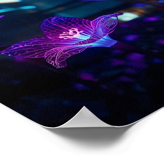 Poster Neon Veins (Coin)