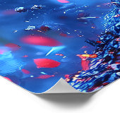 Poster Neon Warlord - Gardien de la Lune Bleue (Coin)