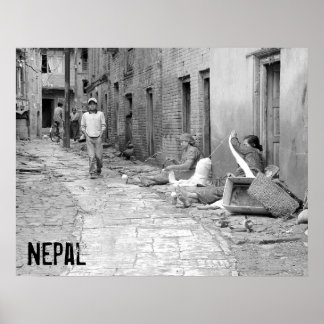 Poster Népal