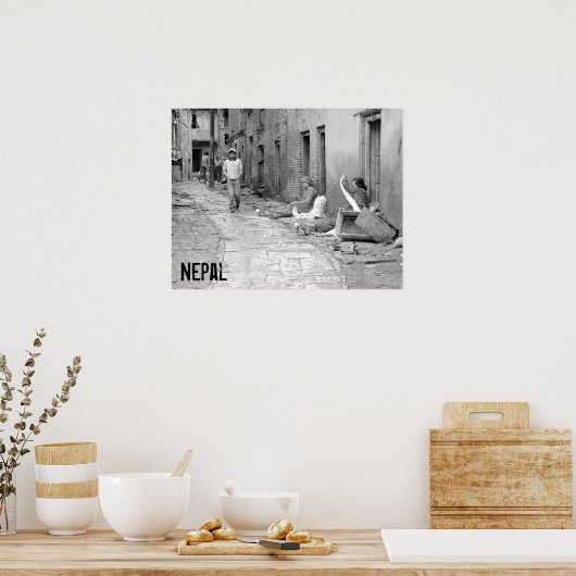 Poster Népal (Cuisine)