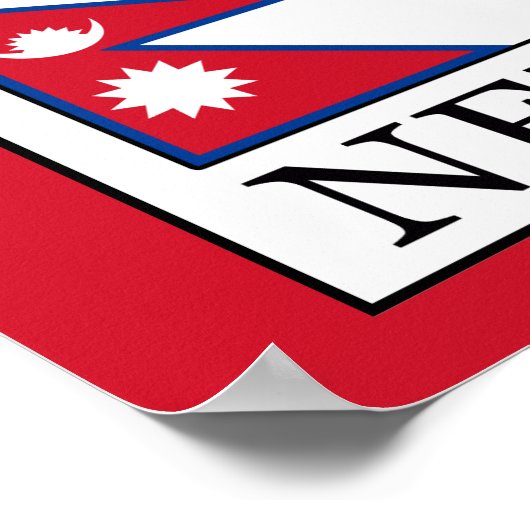 Poster Népal (Coin)