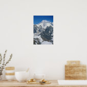 Poster Népal, Himalaya, vue du Mont Everest de Gokyo (Cuisine)