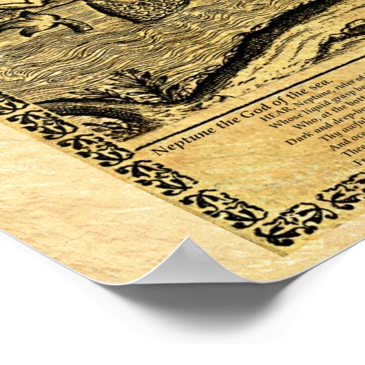 POSTER NÉPTUNE (Coin)