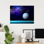 Poster Neptune à la maison (Bureau à domicile)