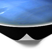Poster Neptune Design - Science Planète Espace Extérieur (Coin)