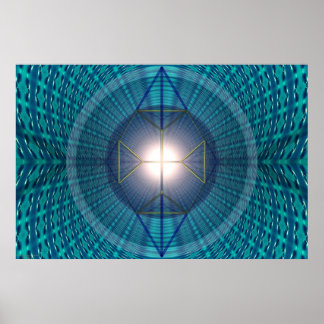 Poster Neptune Et Uranus Per Martineau