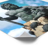 Poster neptune king à la plage de virginia (Coin)