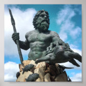 Poster neptune king à la plage de virginia (Devant)