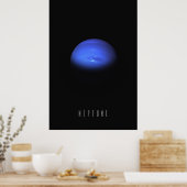 Poster Neptune - Le géant bleu venteux du solaire externe (Cuisine)