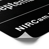 Poster Neptune NIRCam Compass James Webb Telescope JWST (Coin)