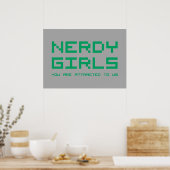 Poster Nerdy Girls 2 (Cuisine)