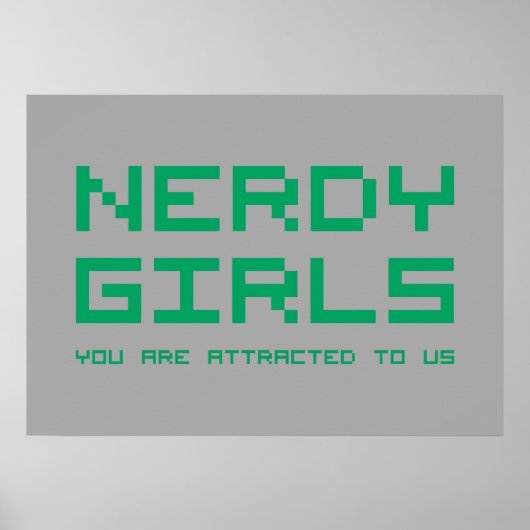 Poster Nerdy Girls 2 (Devant)