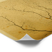 Poster Nerfs vintages du système nerveux central 1886 (Coin)