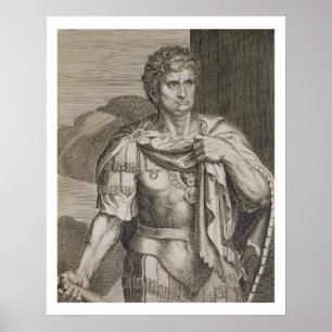 Poster Nero Claudius César Empereur de Rome 54-68 ans apr