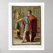 Poster Nero, costume pour 'Britannicus' (Devant)