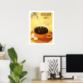 Poster Nescafe (Bureau à domicile)