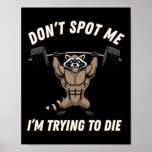 Poster N'essayez pas de mourir en musculation1 (Devant)