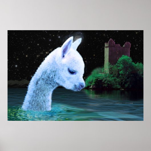 Poster Nessie bébé (Devant)