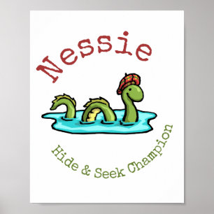 Poster Nessie, le monstre Loch Ness