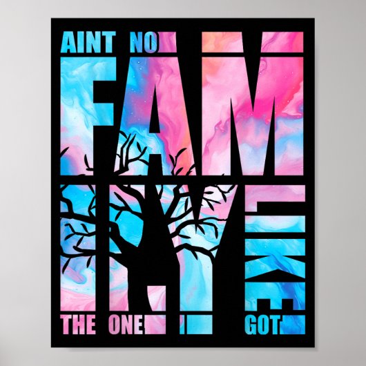 Poster N'est-ce pas une famille comme celle que l'on a un (Devant)