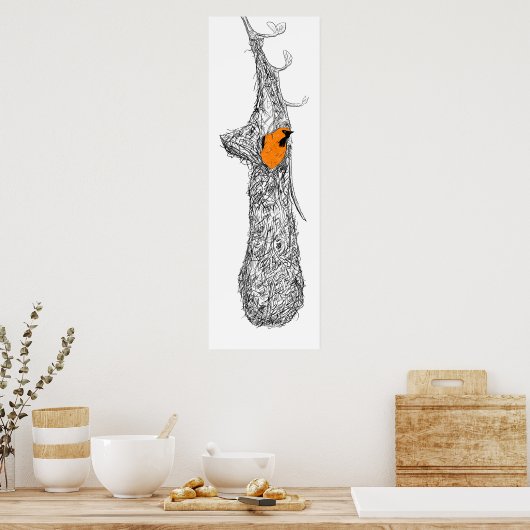 Poster Nest Oriole (Cuisine)