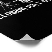 Poster N'est pas effrayant professeur Skeleton Ghost mign (Coin)