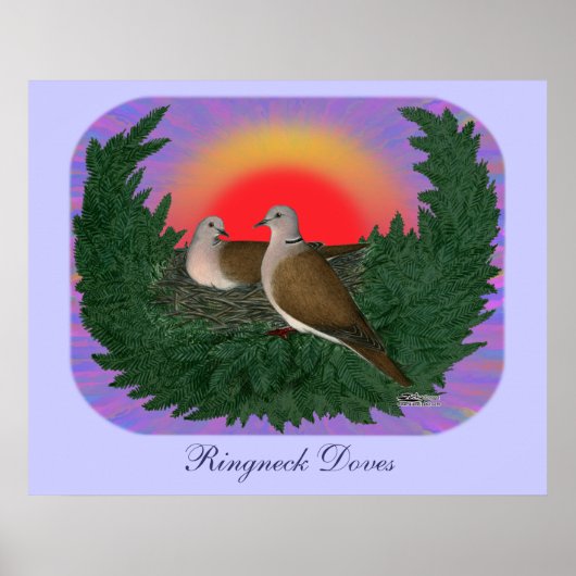 Poster Nesting Doves (Devant)