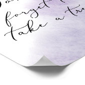 Poster Nettoyage aquarelle | Purple Donut Favoriser Maria (Coin)