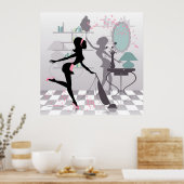 Poster Nettoyage du ressort (Cuisine)