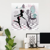 Poster Nettoyage du ressort (Bureau à domicile)