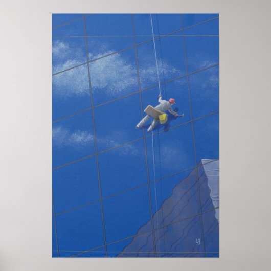 Poster Nettoyeur de fenêtres 1990 (Devant)