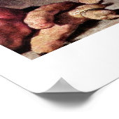 Poster Nettoyeur De Turnip Par Jean-Baptiste Chardin (Coin)