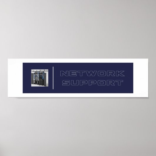 Poster Network Support (Voorkant)