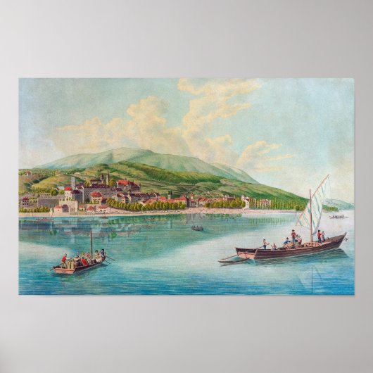 Poster Neuchâtel, Suisse (Devant)