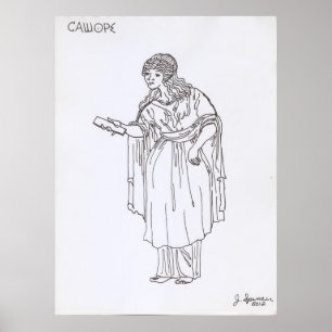 Poster Neuf le Grec Muses : Calliope 1 de 9