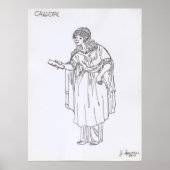 Poster Neuf Muses grecques : Calliope 1 de 9 (Devant)