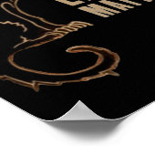 Poster Neuf Vit Sticker Chat Noir (Coin)
