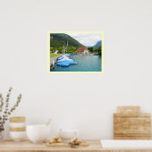 Poster Neuhaus at Lake Thun (Cuisine)