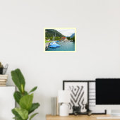 Poster Neuhaus at Lake Thun (Bureau à domicile)