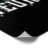 Poster Neuro Nurse Brain Santa Hat Neuroscience Nursing C (Coin)