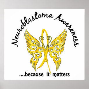 Poster Neuroblastome du papillon 6,1