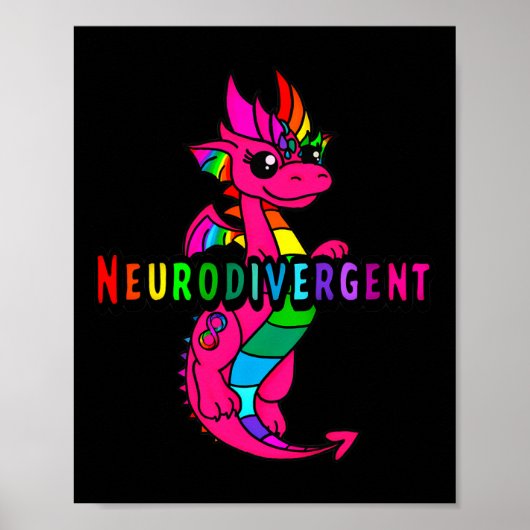 Poster Neurodivergent (Devant)