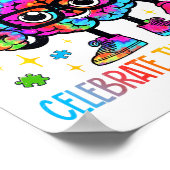 Poster Neurodiversité Sensibilisation sur l'autisme Cerve (Coin)