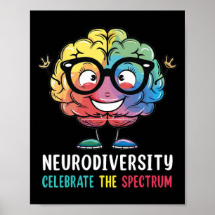 Poster Neurodiversité Sensibilisation sur l'autisme Cerve